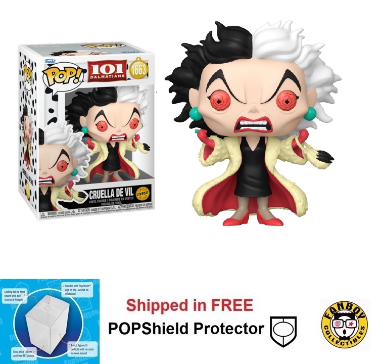 Funko POP Disney 101 Dalmatians Cruella De Vil #1663 Chase